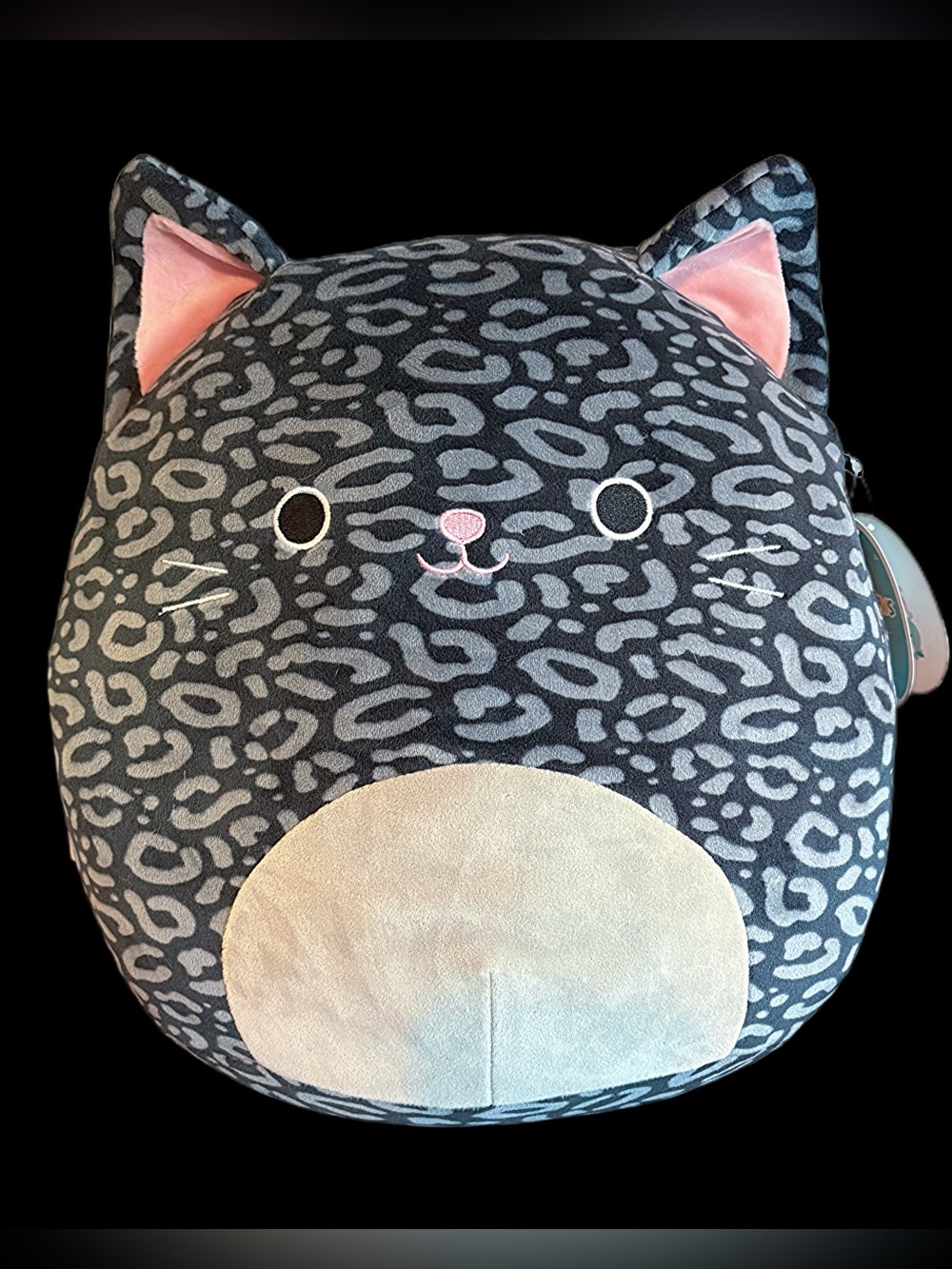 Squishmallows Xiomara 12” Black Panther Cat Plushie NWT